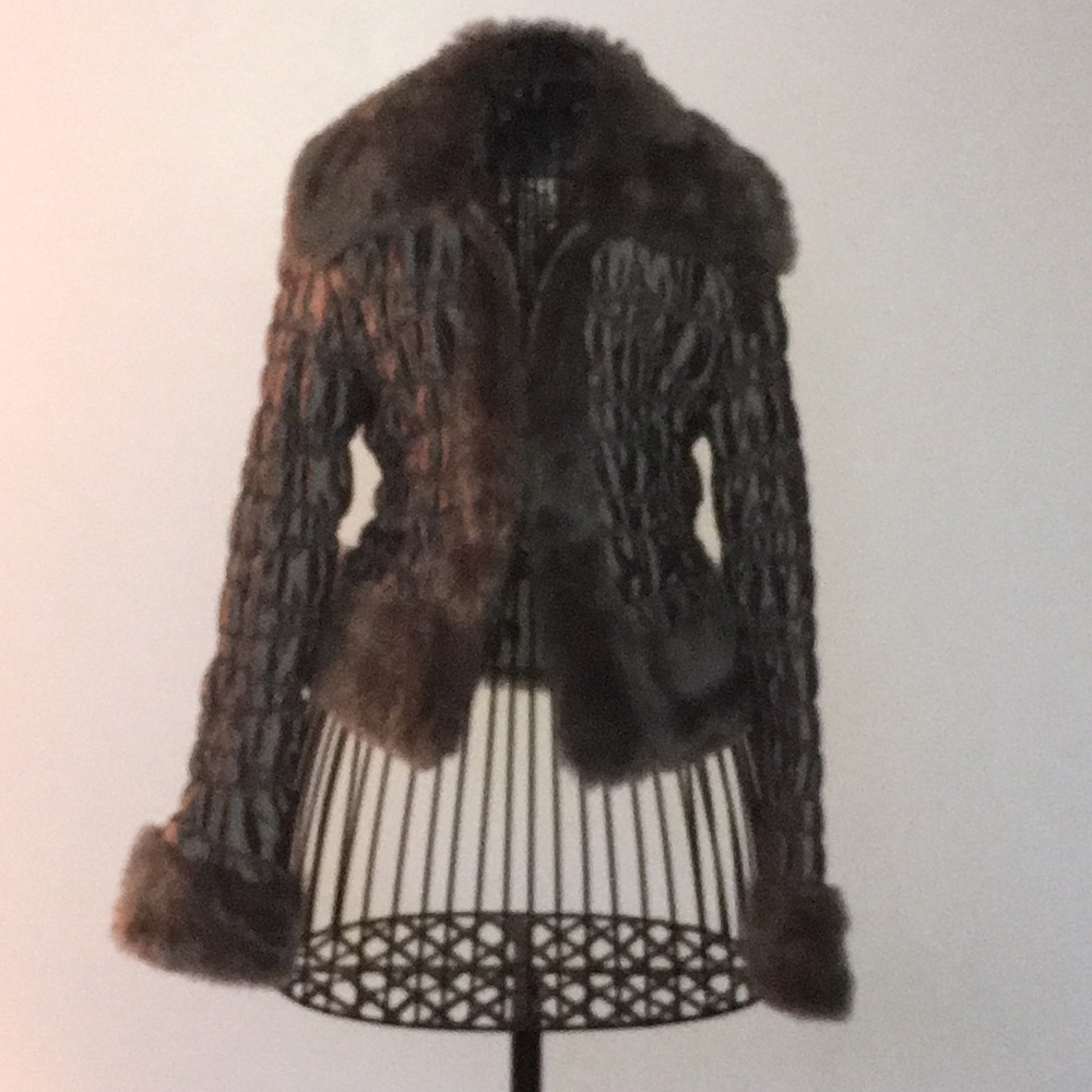 Faux fur Jacket.